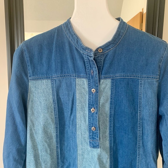 M i H Denim Colorblock Dress - Picture 3 of 6